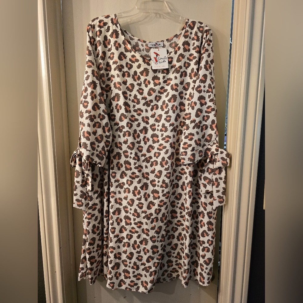 Perfectly Priscilla Leopard Print Dress